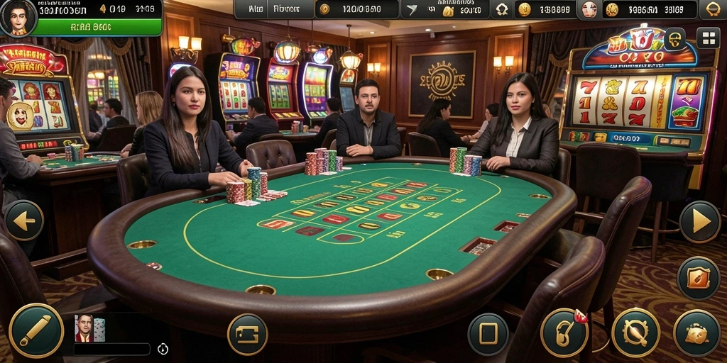 Tampilan awal game API5000 yang menarik.