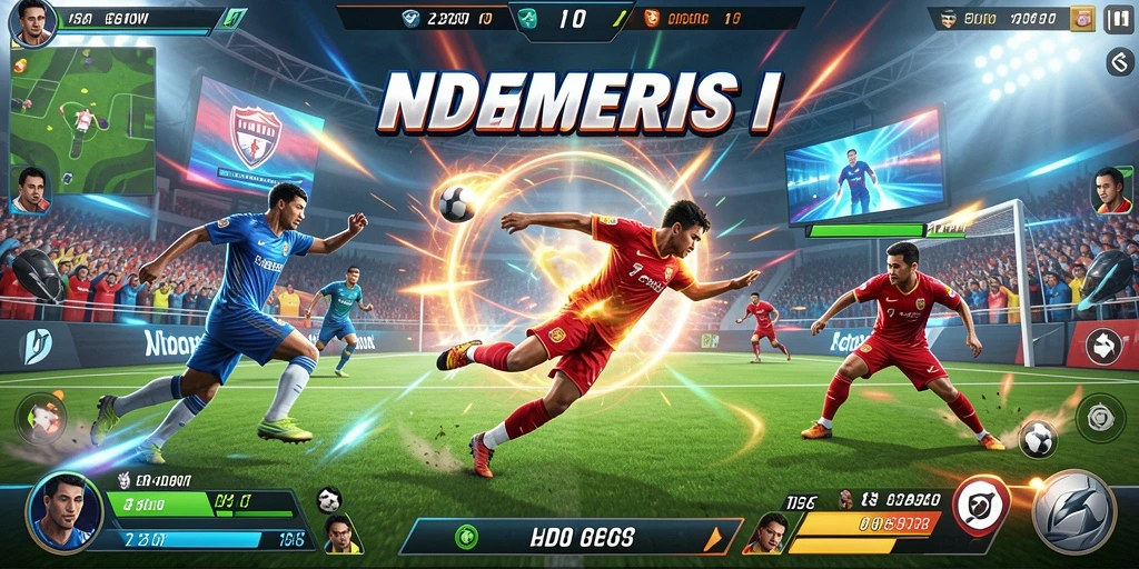 Tampilan grafis yang menawan dan penuh warna.