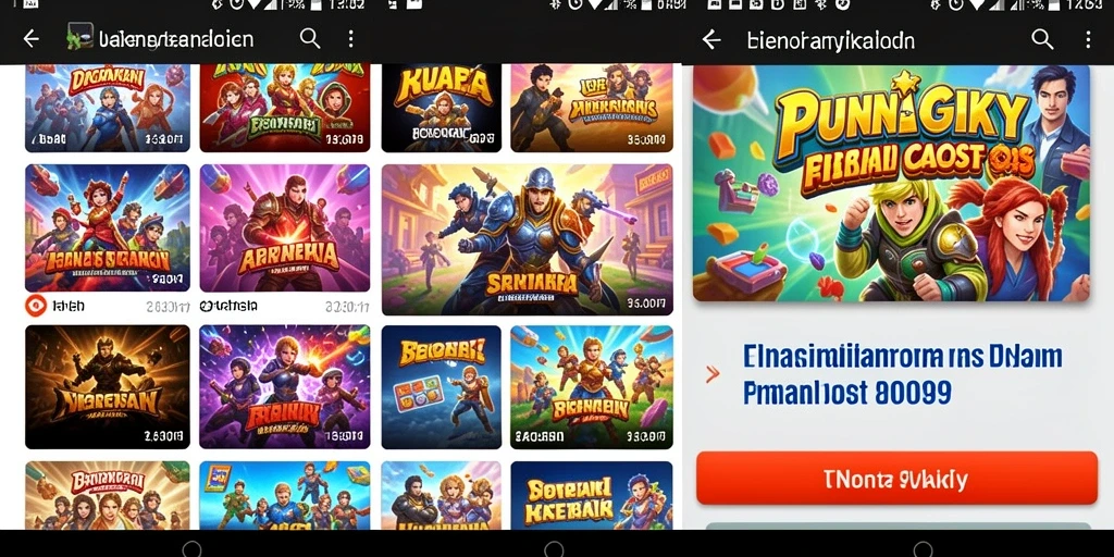 Menjelajahi dunia fantastis KAGANDAN dengan grafik yang indah.
