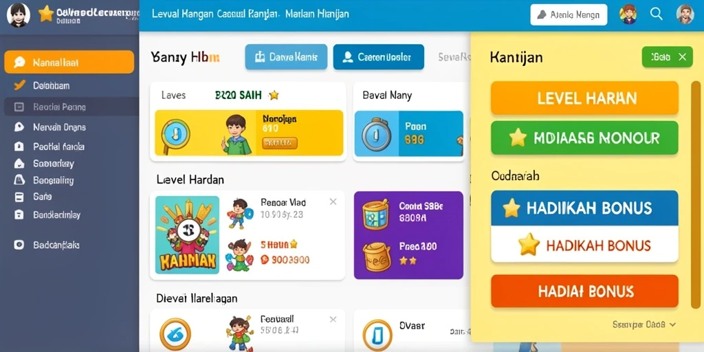 Tampilan antarmuka yang menarik dan mudah digunakan.