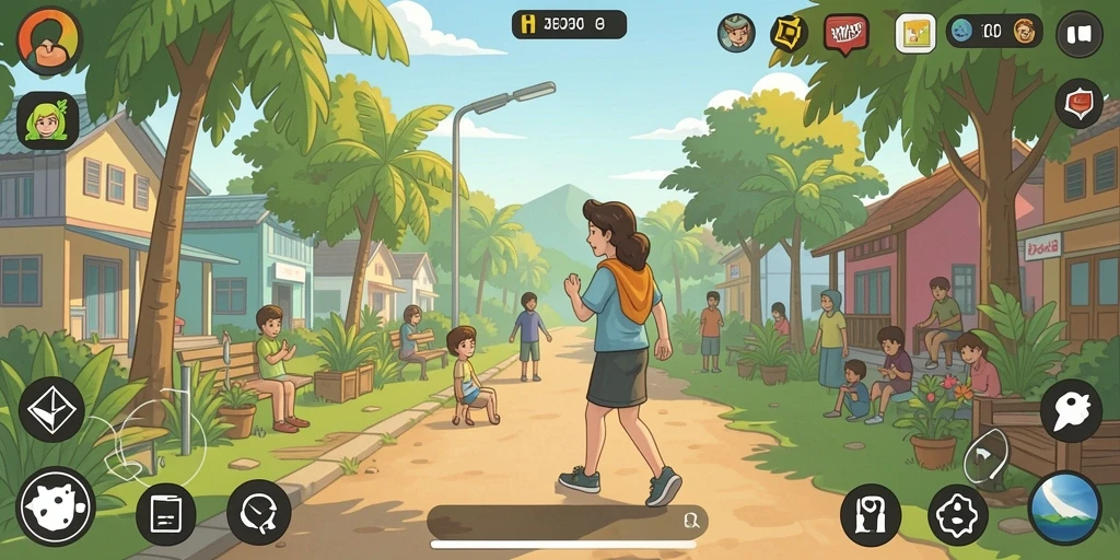 Antarmuka aplikasi yang menarik dan user-friendly.
