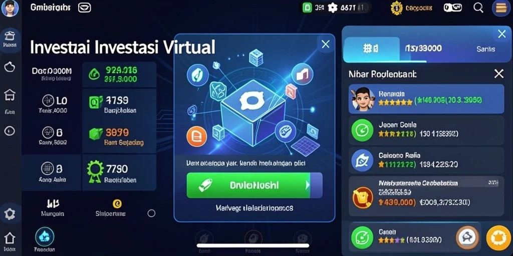 Tampilan awal PAKDE4D dengan karakter yang menarik.