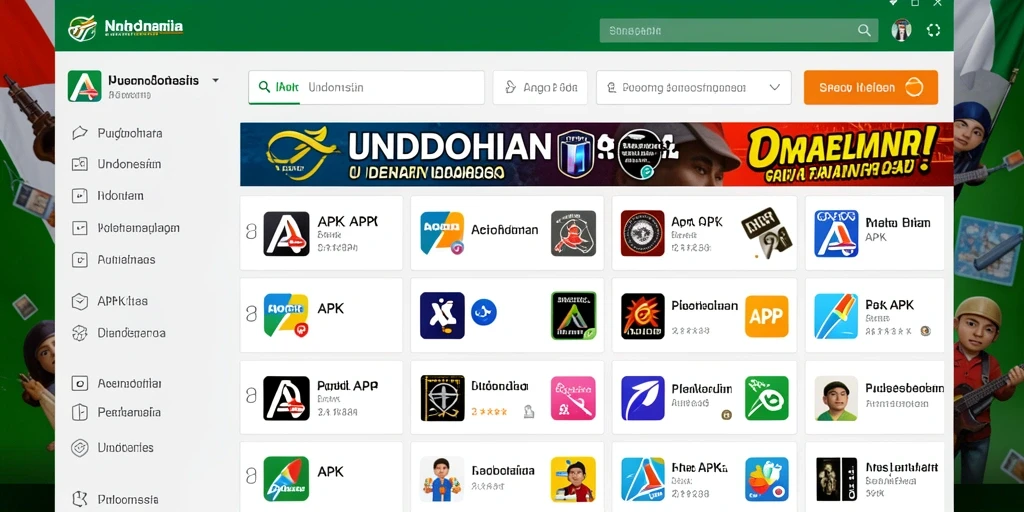 Tampilan awal yang menarik dan mudah dipahami.